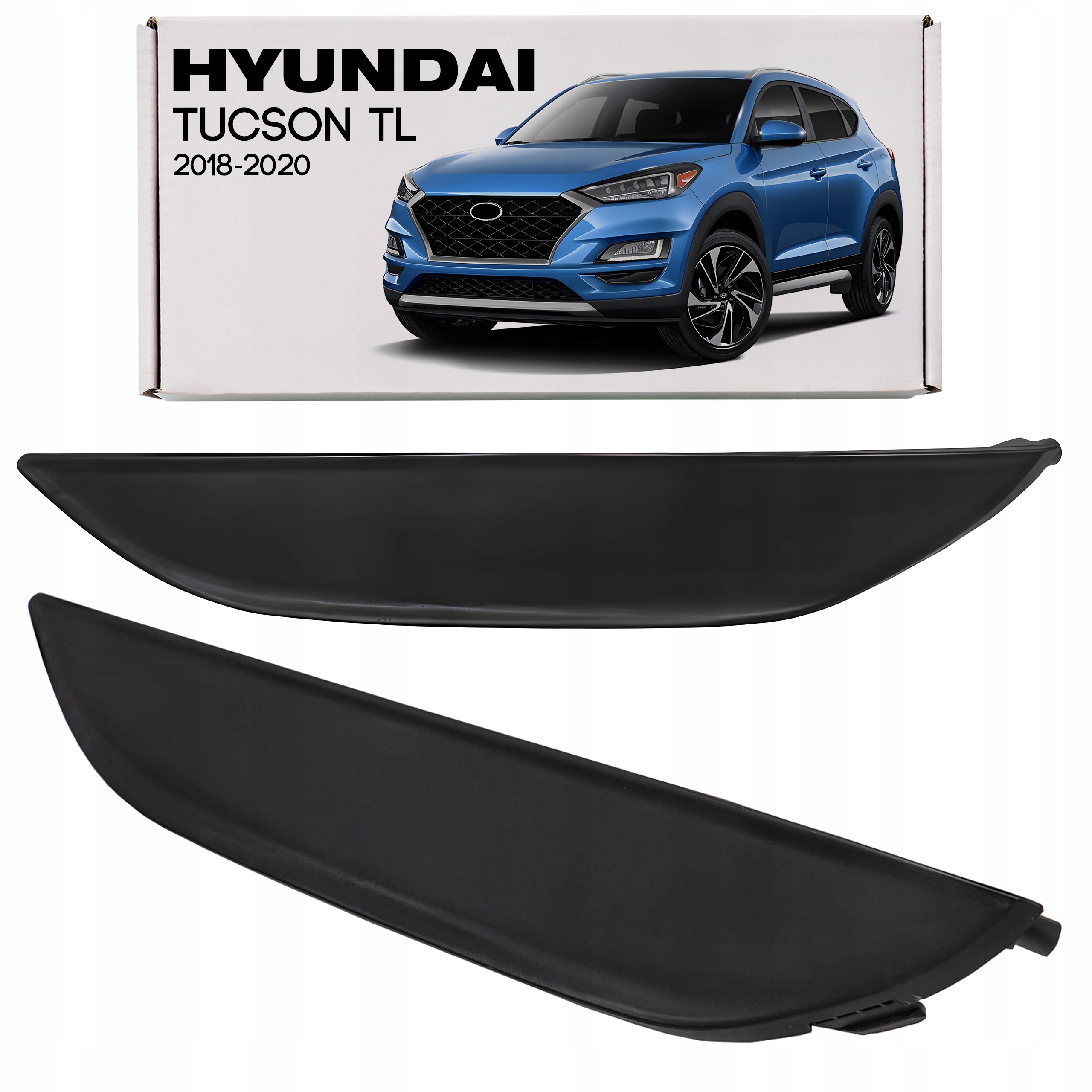 Hyundai Tucson III Tl 18-20 Krytka Mřížky Předního Nárazníku Levá 86527D7520