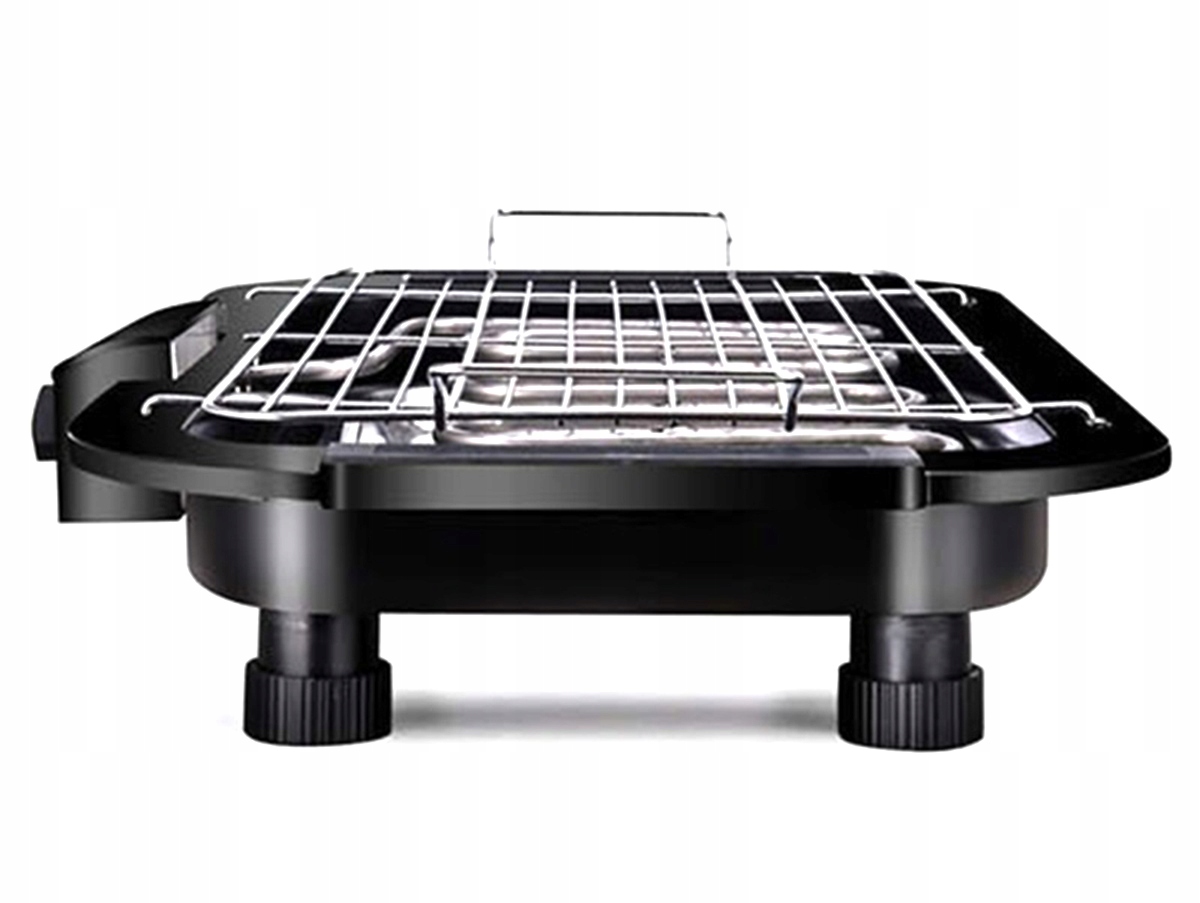 GRILL ELEKTRYCZNY BARBECUE BBQ DOMOWY TERMOSTAT REGULACJA TACA 2000W AG225D Szerokość grilla 46 cm