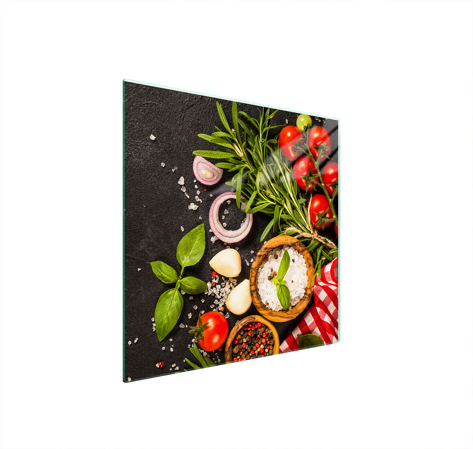 Ochranná Skleněná Deska Na Sporák 50x52 Jídlo Tvrzené Sklo