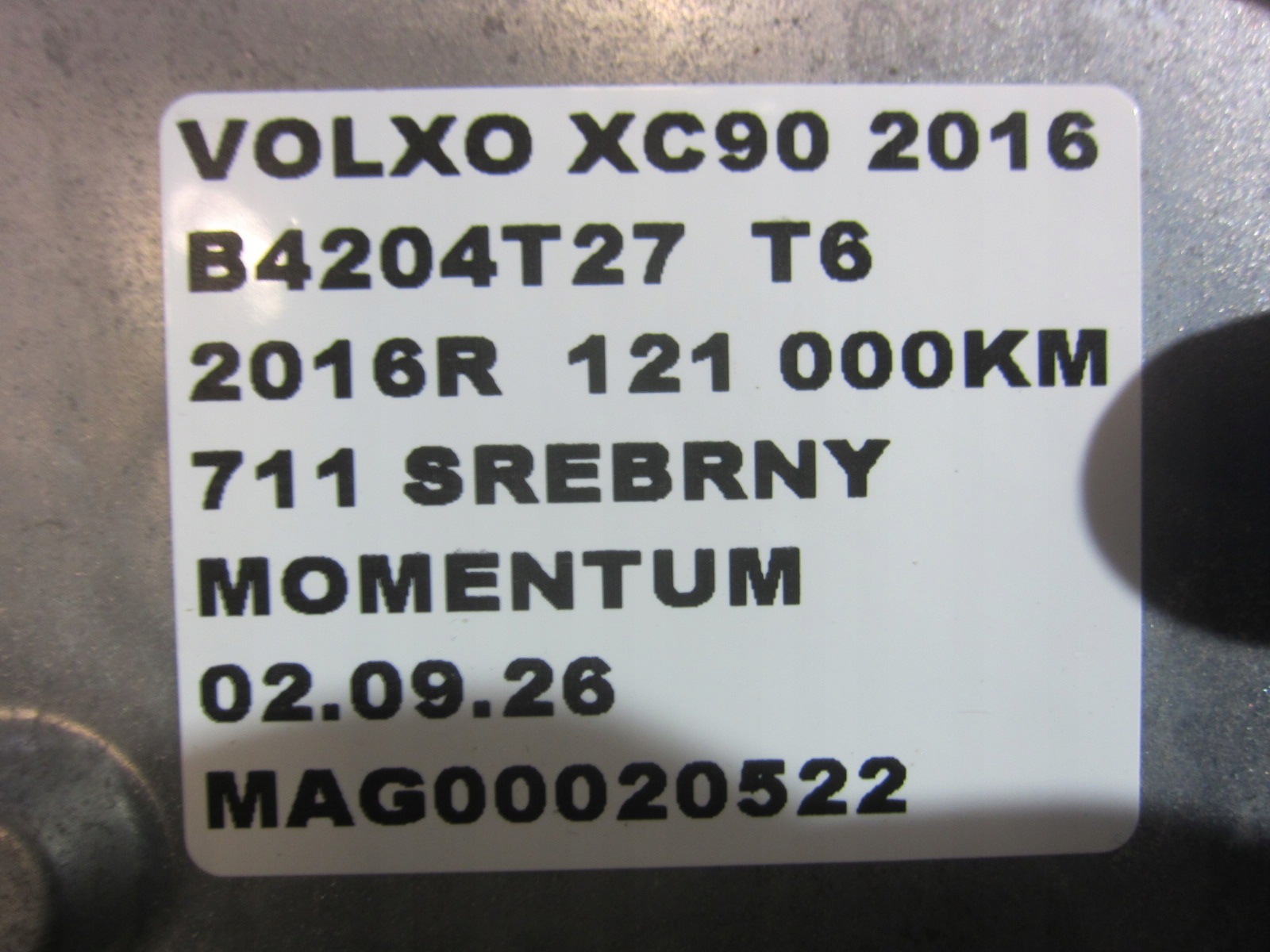 VOLVO XC90 II control unit of the engine XC 90 S90 2.0 T6 module computer 31459913