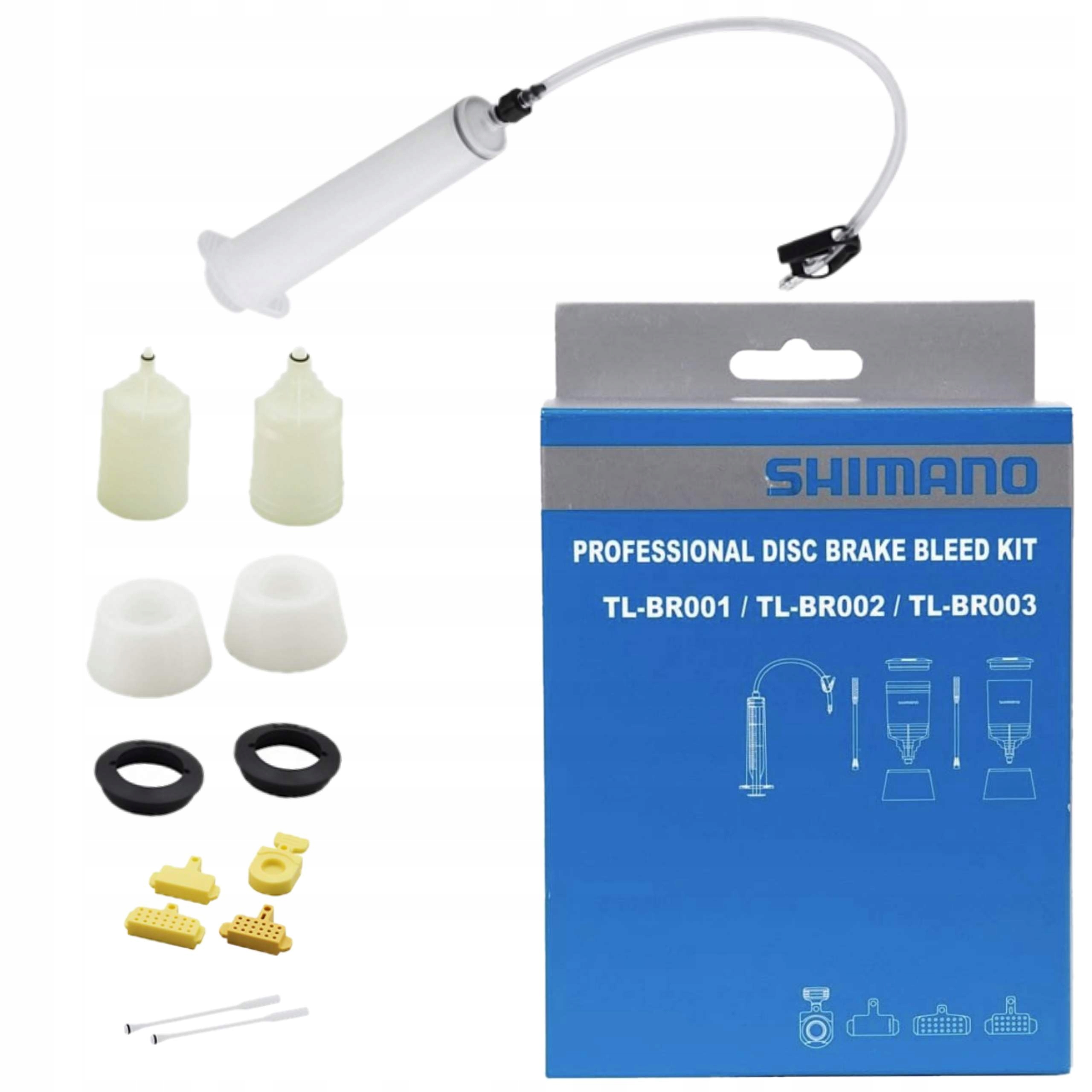 Sada pro odvzdušnění brzd Profesionální Shimano stříkačka Tl-br