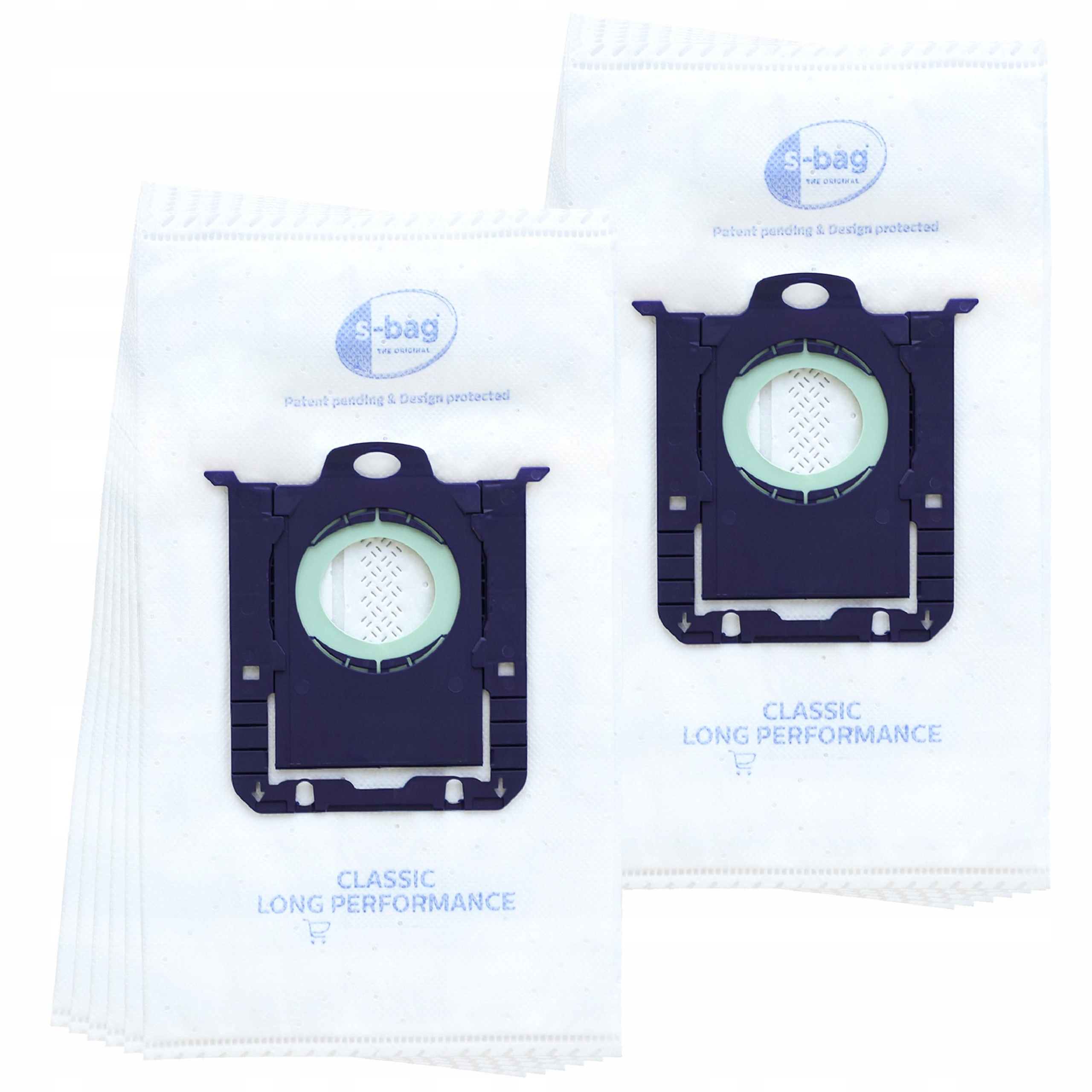 Worki Oryginał S-BAG E201SM Classic Long Performance 12szt + Filtr Hepa Kod producenta SBAG