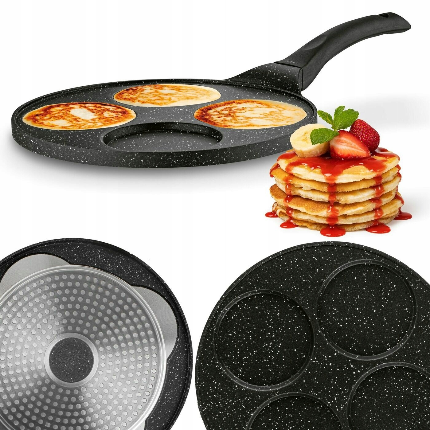 

Patelnia do Naleśników indukcja do Jajek Pancakes