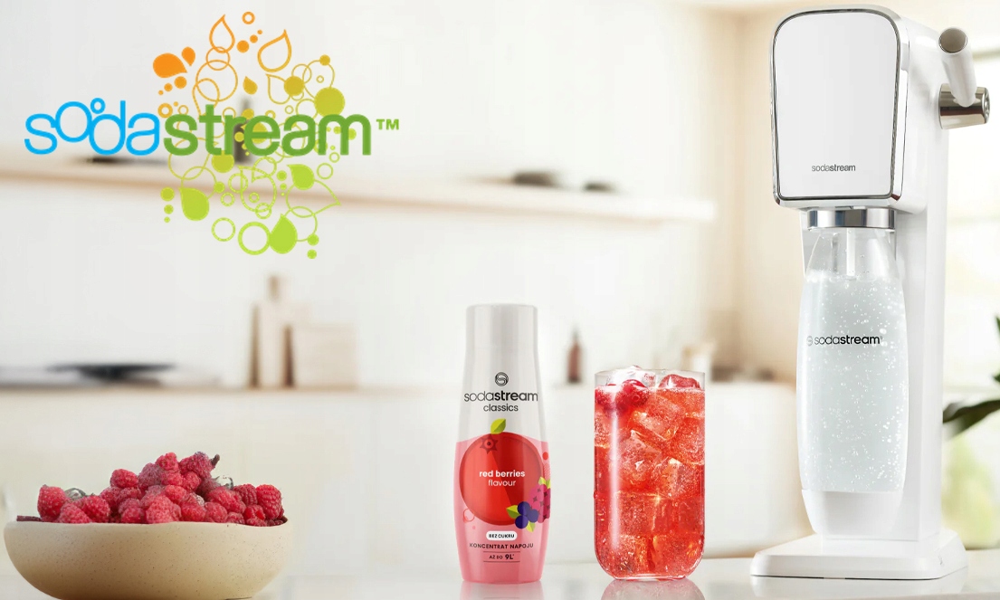 4x SYROP KONCENTRAT SODASTREAM RED BERRIES OWOCE LEŚNE 9L NAPOJU Z 440ML Marka SodaStream