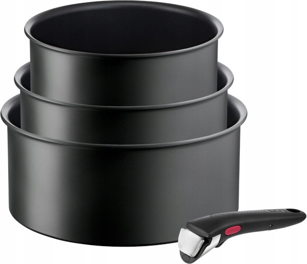 Zestaw garnków Tefal Ingenio Ultimate aluminiowe 4 el.