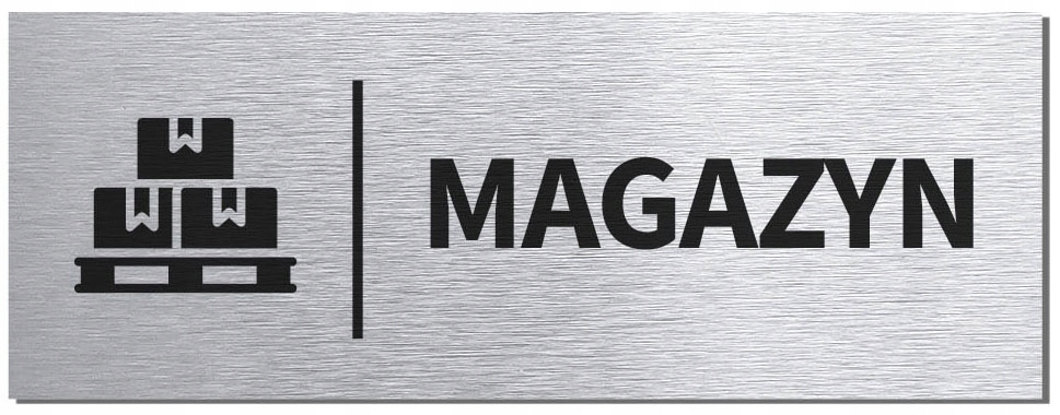 Tabliczka MAGAZYN 20x7,5 cm