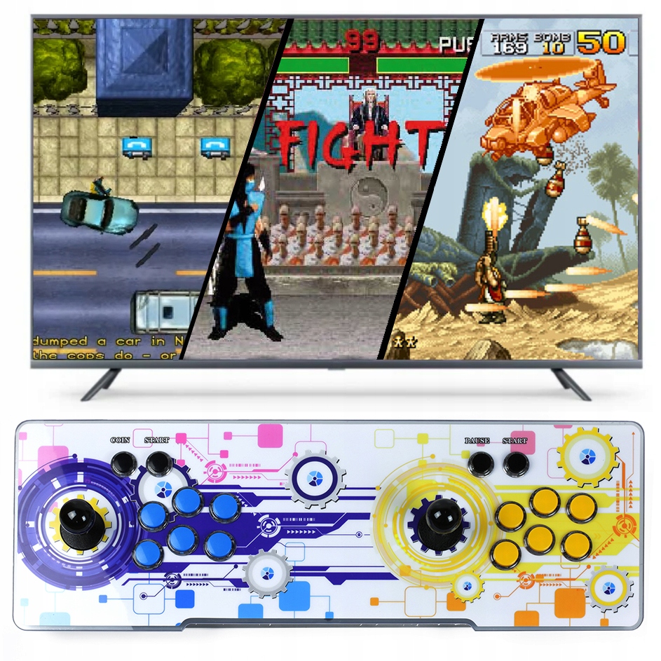 Televizní Arkádová Retro Hra 5000 Her