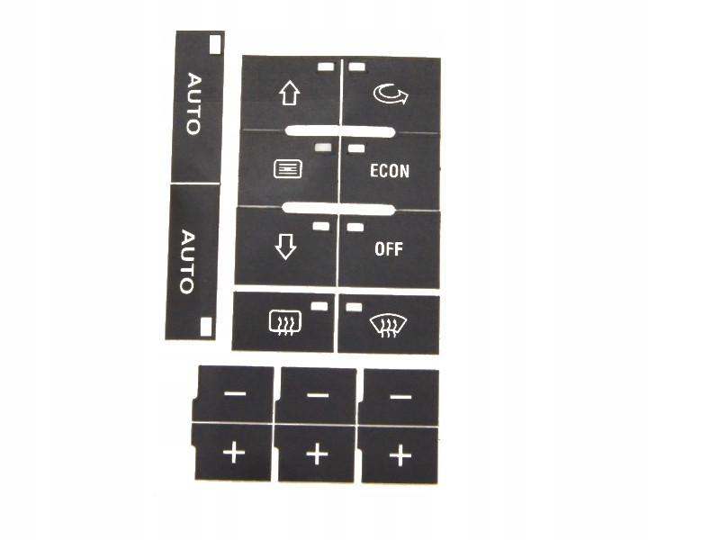 

Zestaw naprawczy naklejki na klimatronik A4 B6 B7