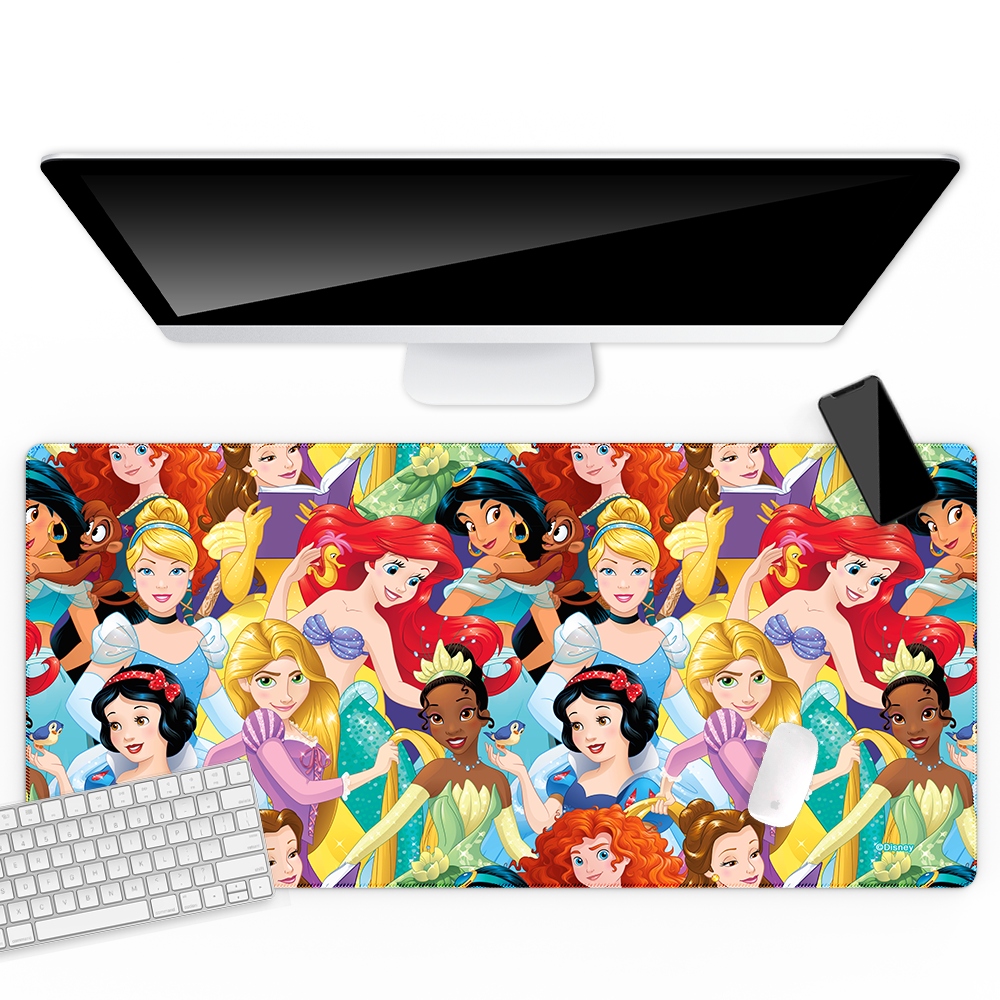 Mata na biurko 80x40 cm Disney Księżniczki 001