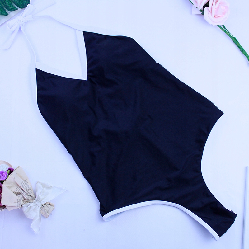 STRÓJ KOSTIUM KĄPIELOWY MONOKINI CZARNY BASEN M Marka Papilio