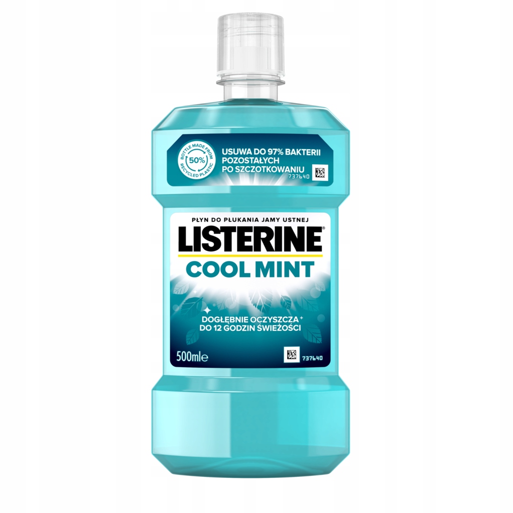 

Płyn do płukania ust Listerine Cool Mint 500 ml