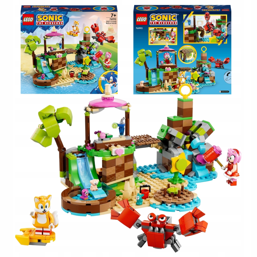Lego Sonic the Hedgehog 76992 Ostrov záchrany zvířat Amy