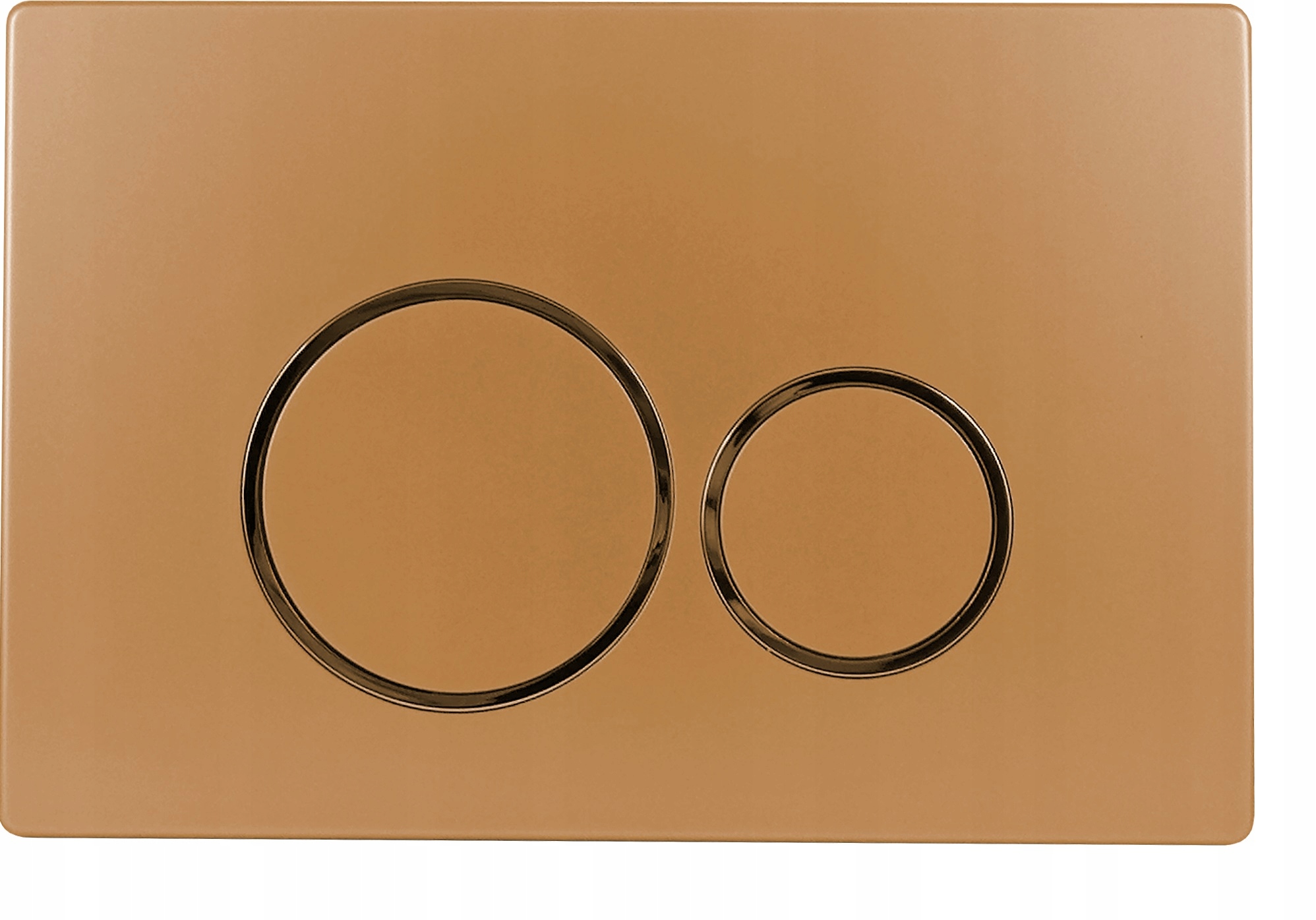 Tlačítko Dopio zlaté se hodí k rámu Wc Geberit Duofix Delta UP100