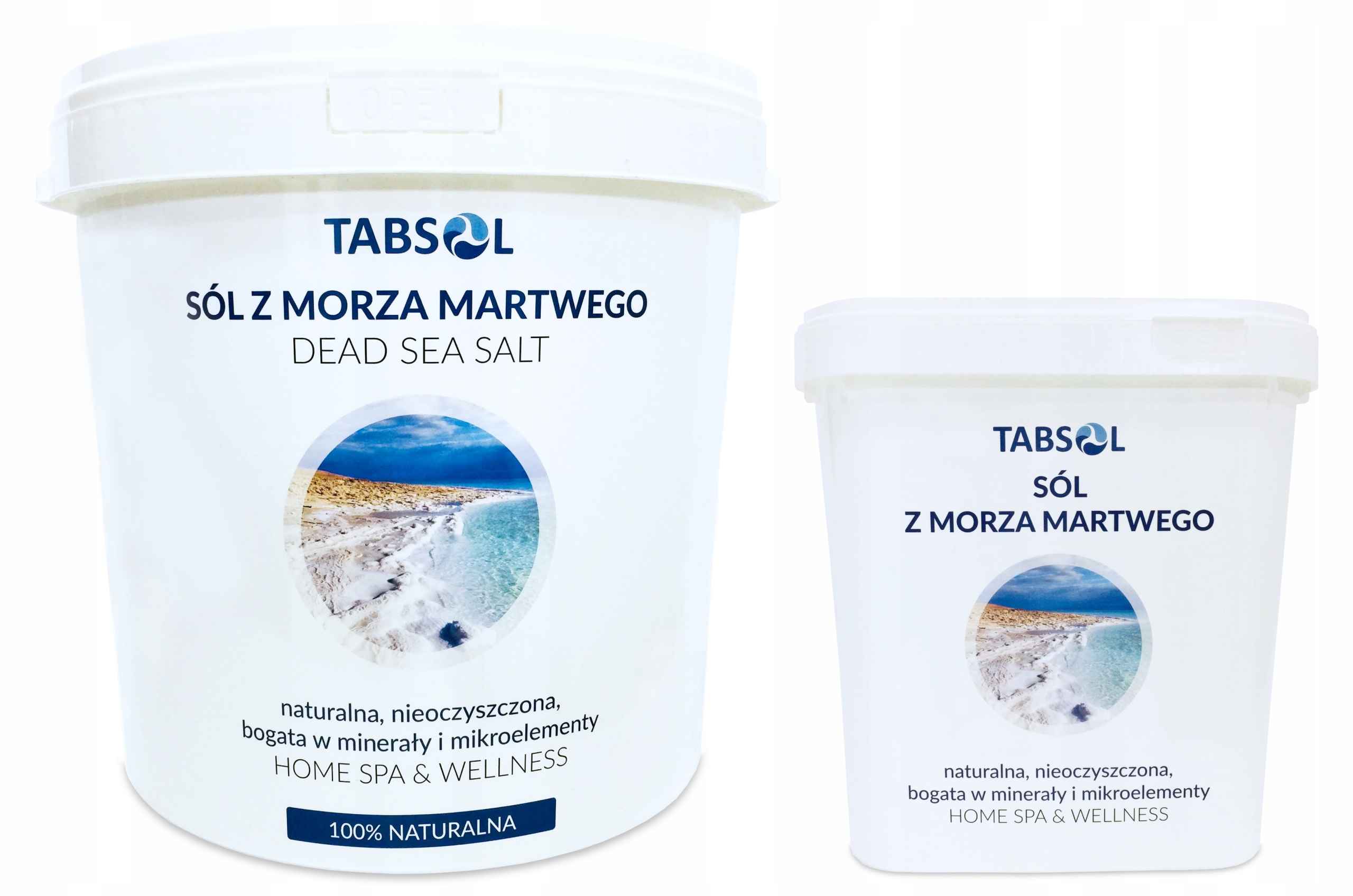 

Naturalna Sól z Morza Martwego Jordania Spa 25kg
