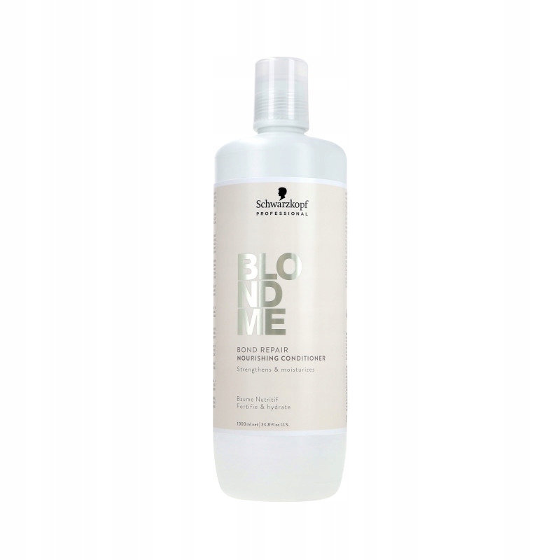 Schwarzkopf BlondMe Bond Repair Nourishing kondicionér pro suché vlasy 1000 ml