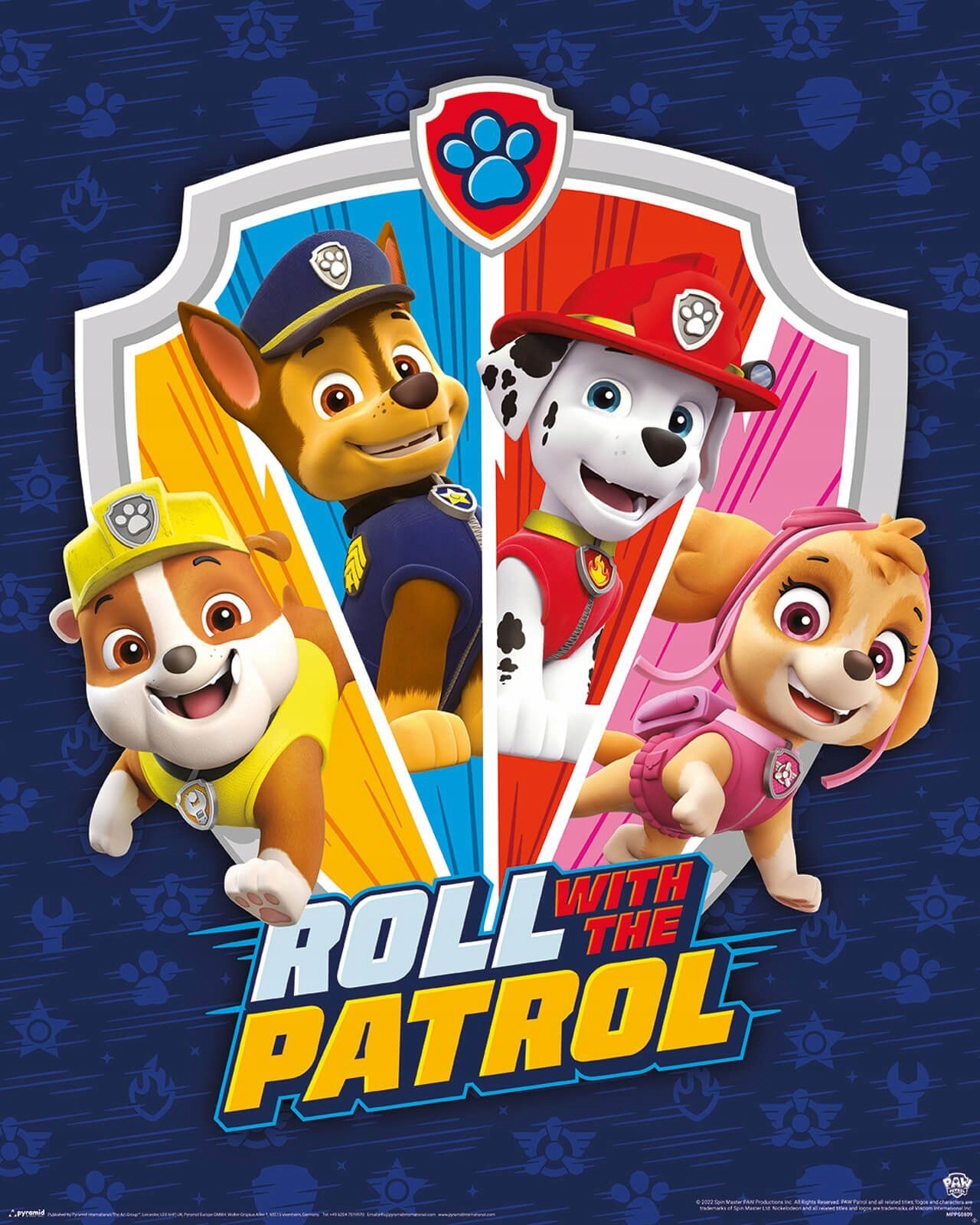 

Psi Patrol plakat 40x50 cm