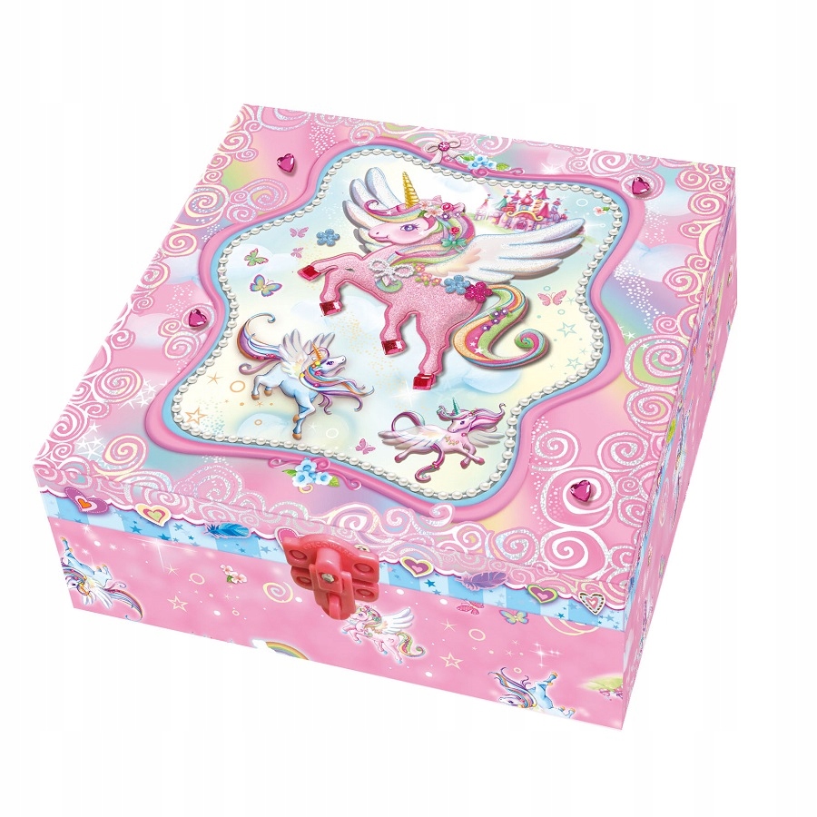 

Szkatułka z akcesoriami, pamiętnik Jednorożec