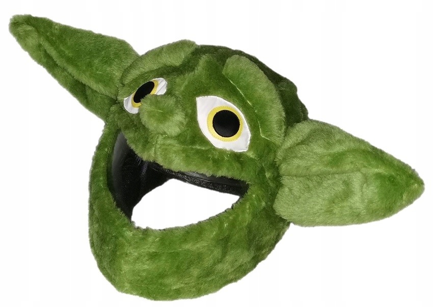 

Nakładka ozdoba czapka na kask, czapkokask Kosmita