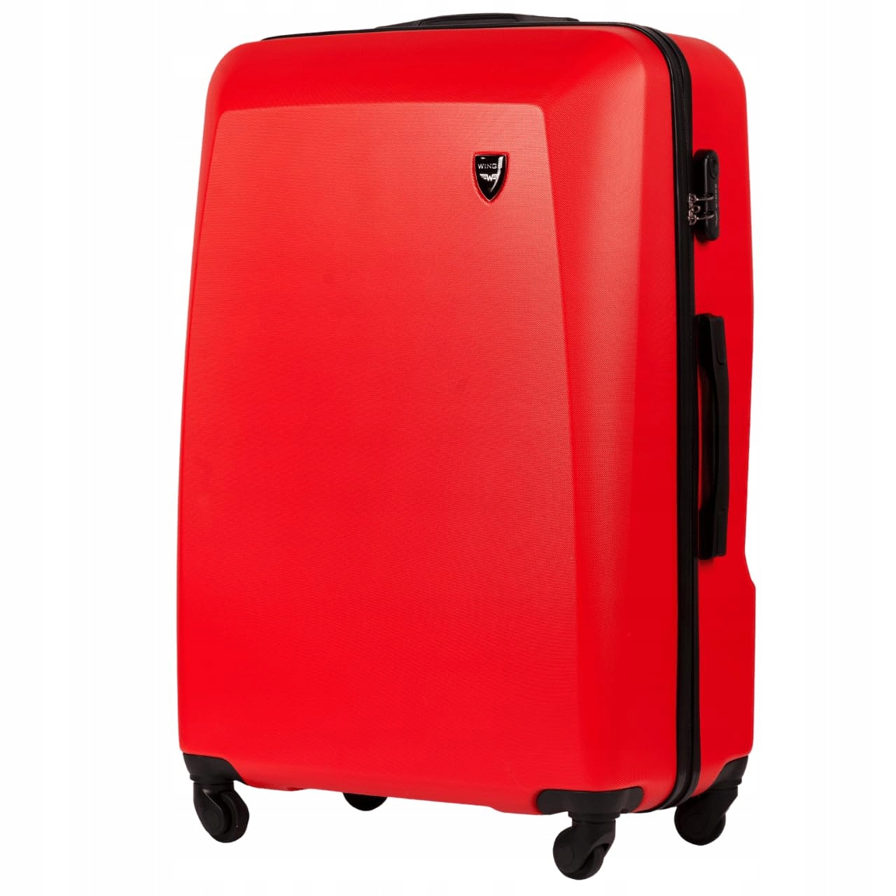 Registrovaný kufr Velké cestovní zavazadlo Wings Plover 28" Red tvrdé