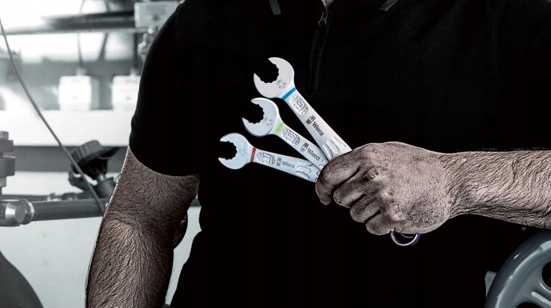 WERA плоские ключи дюйм Джокер 6003 8шт