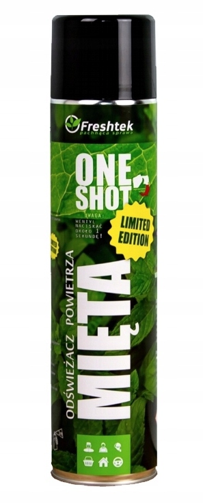 

One Shot Odświeżacz powietrza Mięta 600ml