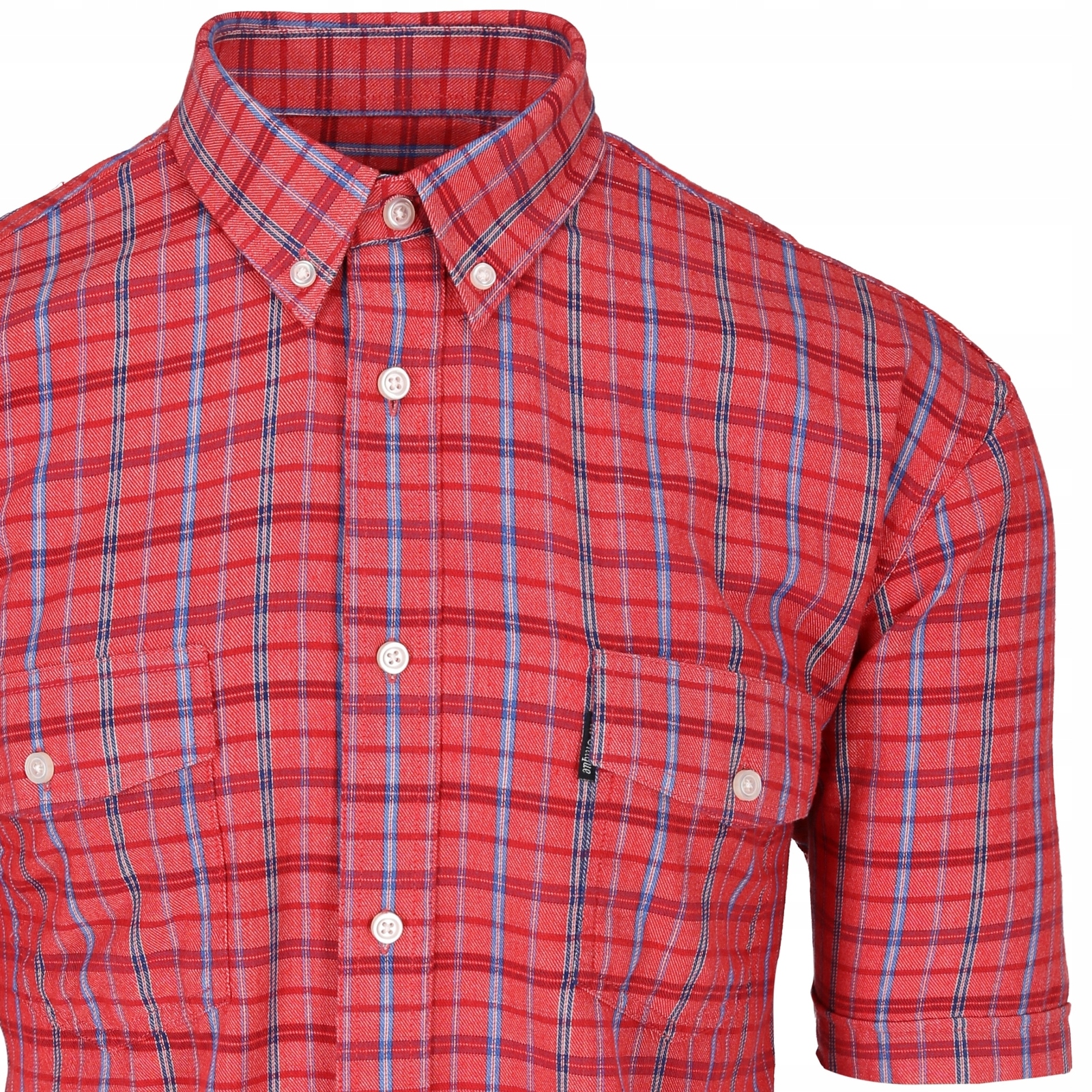 

bawełniana koszula męska w kratkę_2XL/46_kl_136