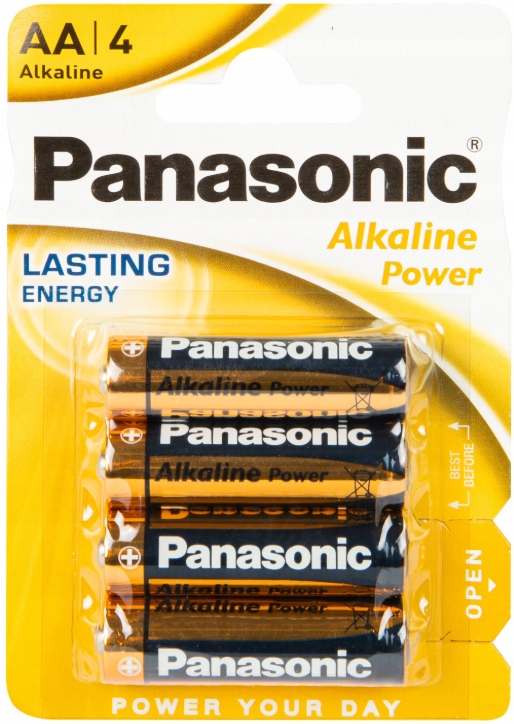 Щелочные батареи Panasonic AA (R6) 4 шт.