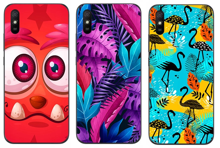 

3 X Etui Silikon Nadruk Do Xiaomi Redmi 9A