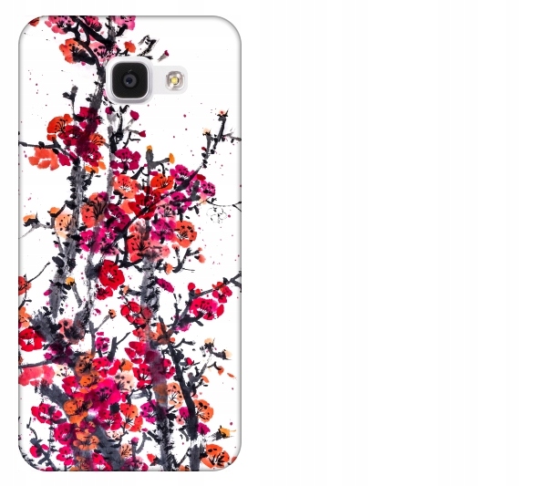 

Etui pokrowiec Samsung Galaxy A5 2016 Kwiaty akwar
