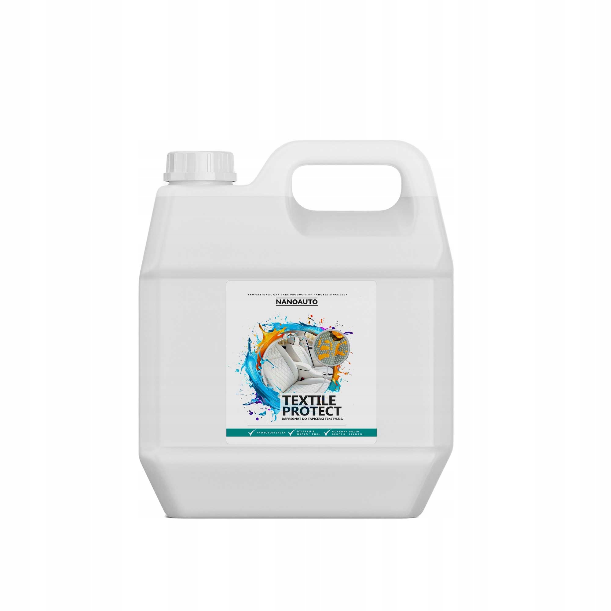 Hydro impregnát na čalounění, velur, tkaniny, Nanoauto textile protect 2 l