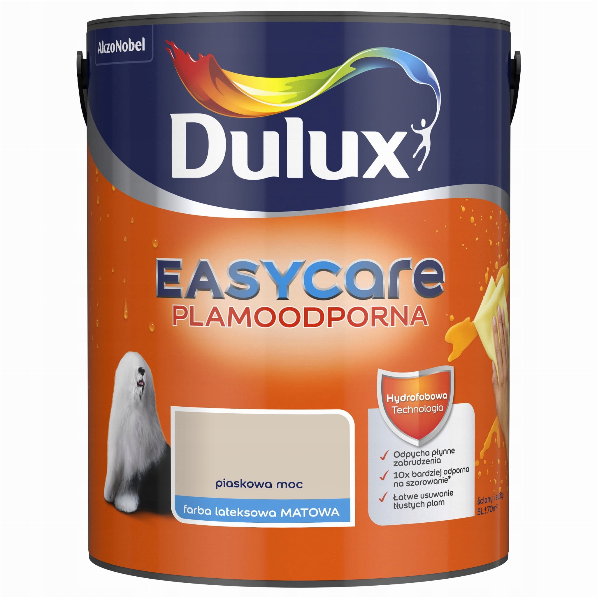 Dulux EasyCare barva Nadčasová Sepia mat 5L