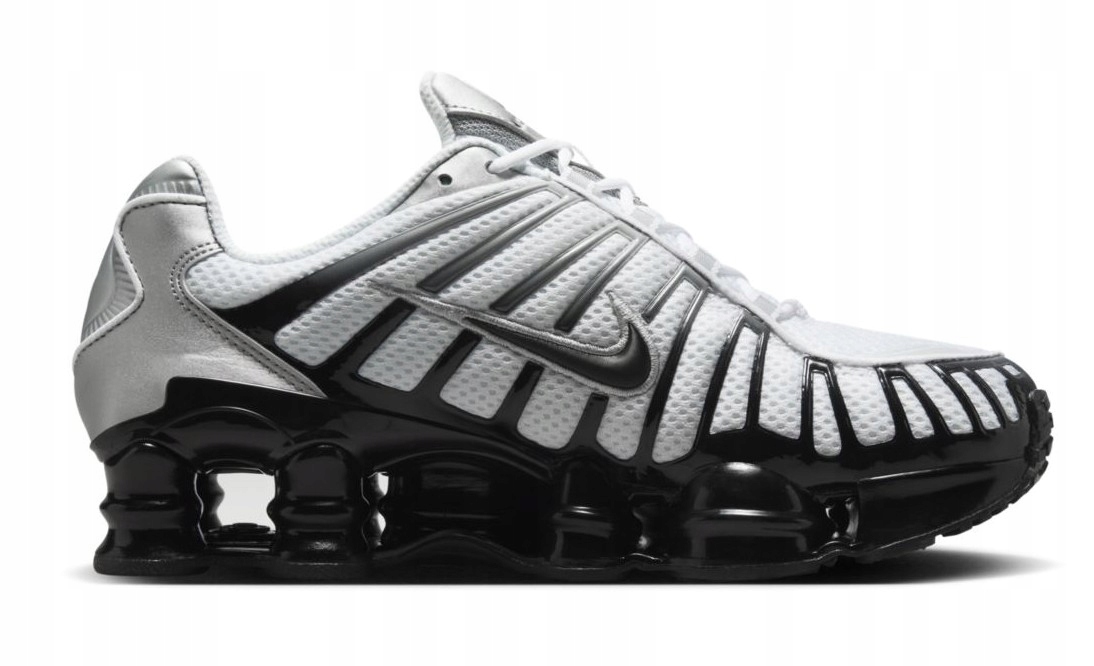 Boty Nike Shox Tl Metallic Silver klasika Y2K HQ4049-001 47