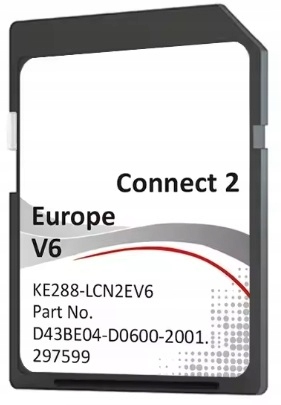 Mapa Nissan Connect 2 Karta V6 Micra Juke Note Nejnovější Vydání 2021/2022