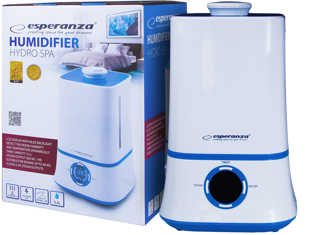 Ultradźwiękowy Nawilżacz Powietrza Hydro Spa 3,5 L EHA007