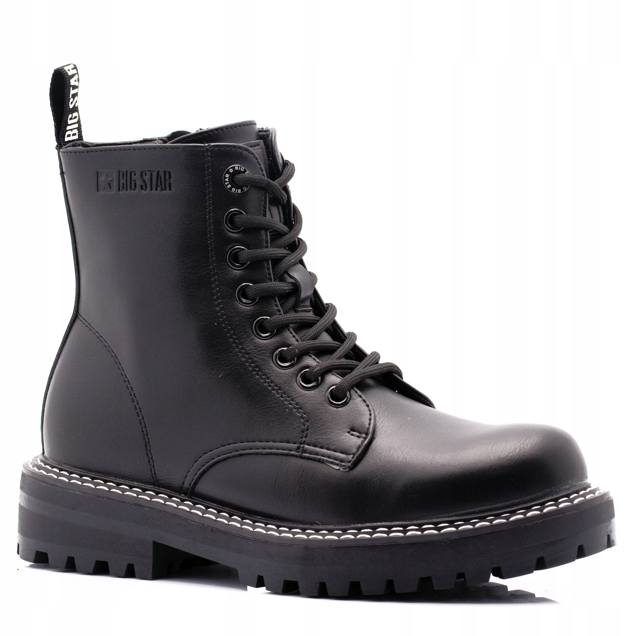 Botki Damskie Trapery Glany Big Star KK274538 41