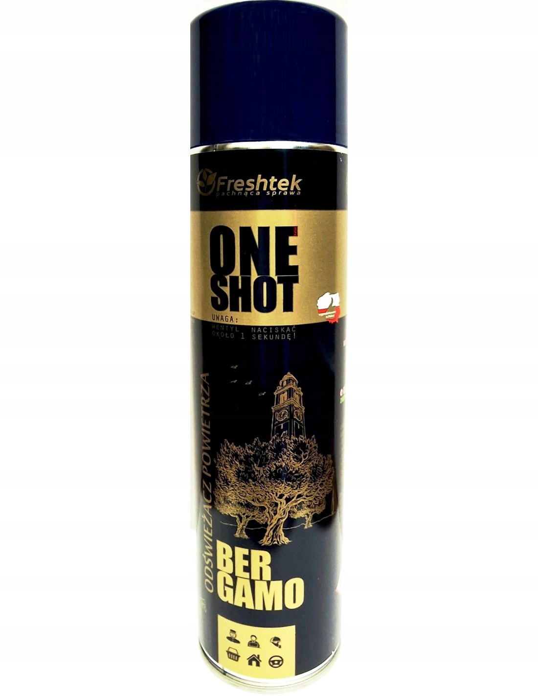 

Freshtek One Shot Bergamo 600ml Odświeżacz