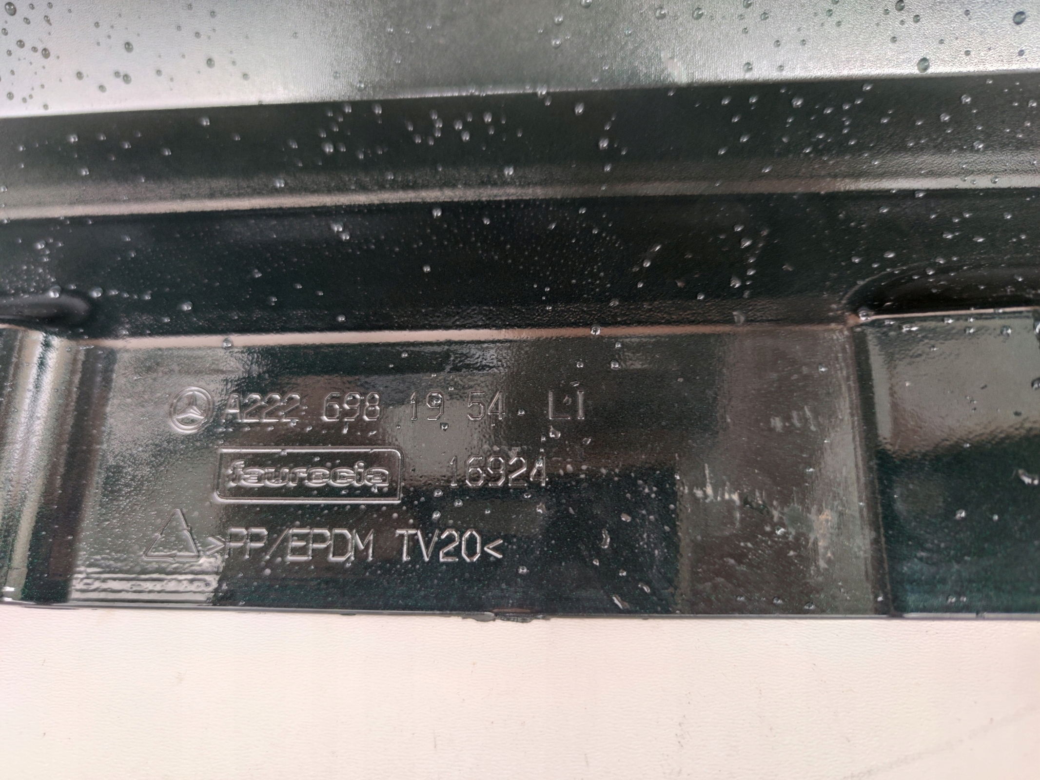 MERCEDES S-KLASA 6.3 6.5 AMG left moulding threshold LONG