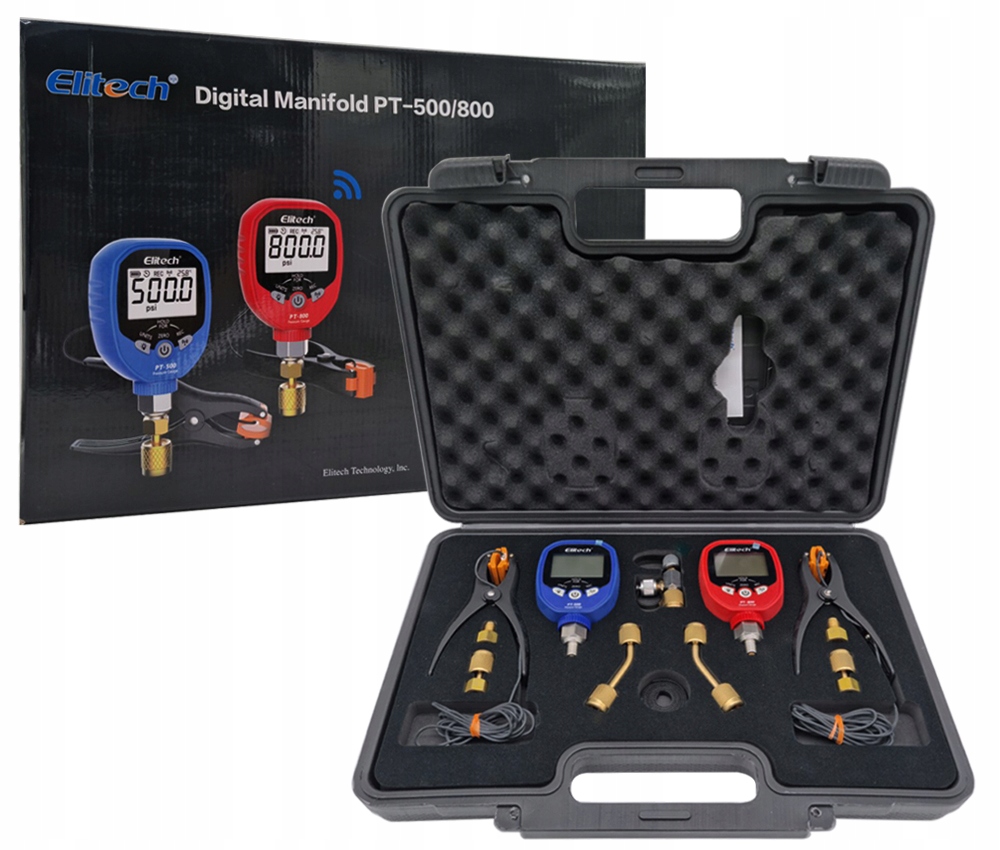 Tester chladiaceho systému Elitech PT500/PT800