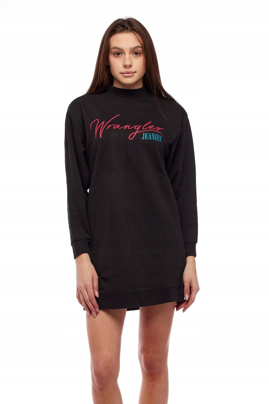 Dámské šaty Wrangler Sweat Dress Black W9P2HR100 Xs