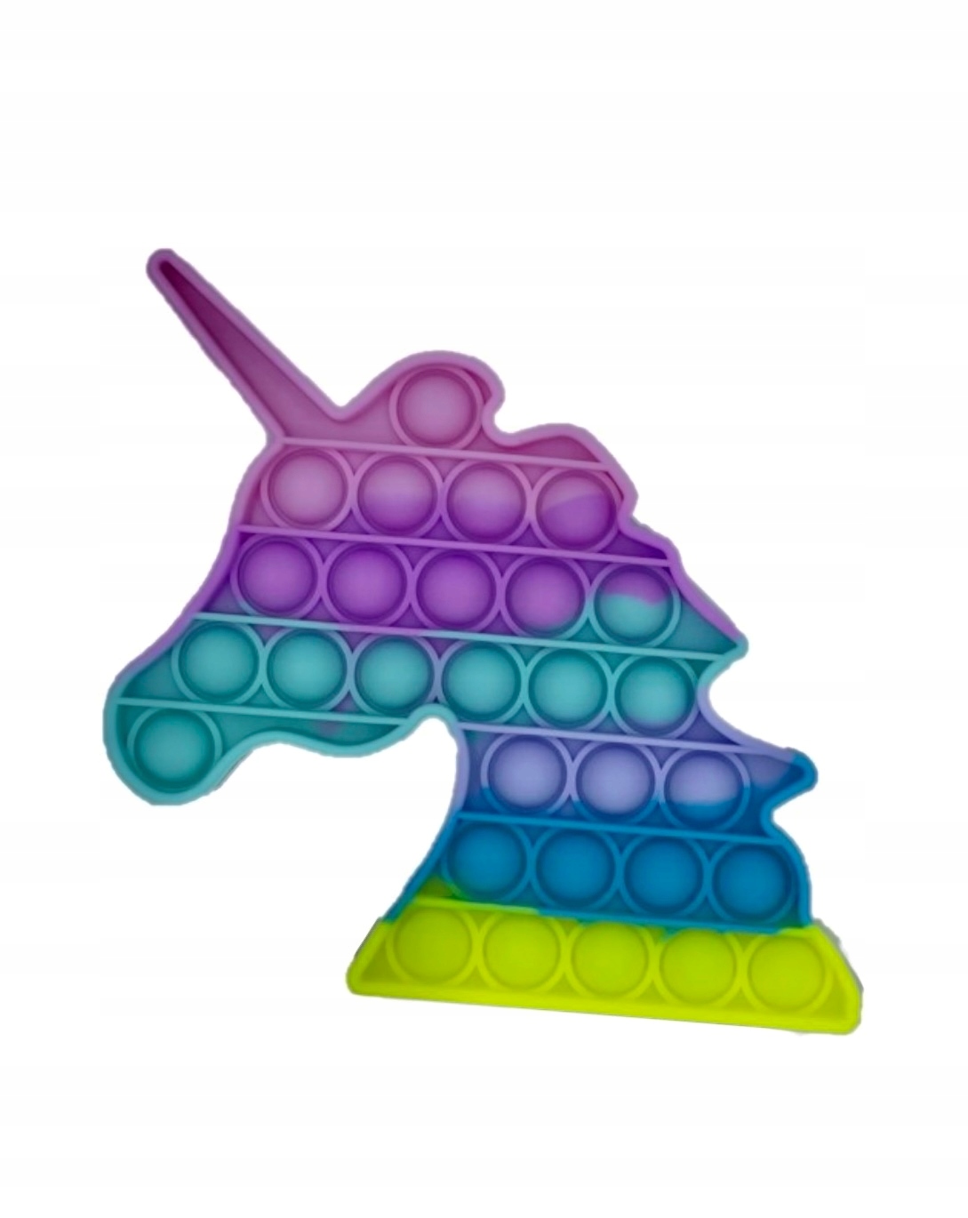 

Jednorożec Popit pop it unicorn kolorowy tęczowy