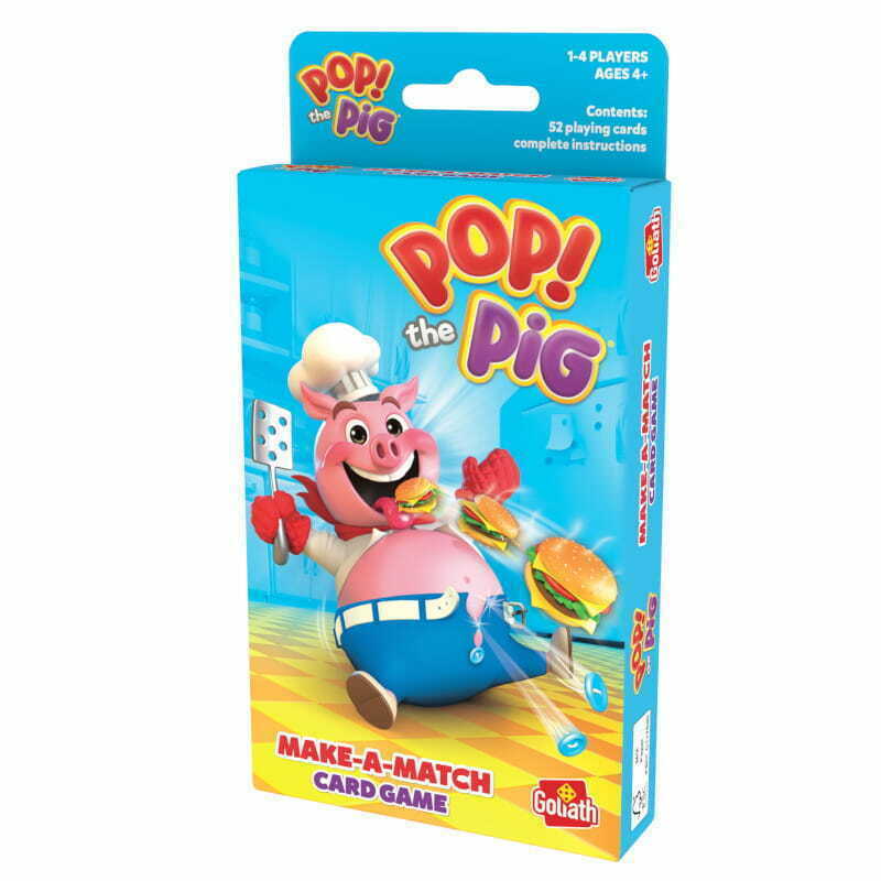 Gra Karciana Dla Dziecka 8 Latka Gra w Karty Goliath Pop the Pig Gra