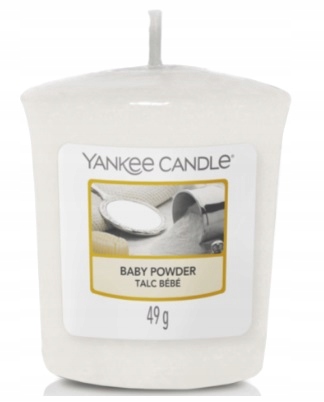 YANKEE CANDLE BABY POWDER SAMPLER ŚWIECA 49g