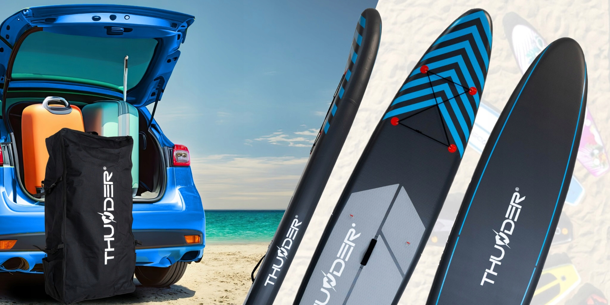 SZYBKA deska SUP 365CM nadmuchiwana PADDLE BOARD do pływania PLECAK WIOSŁO Długość 365 cm