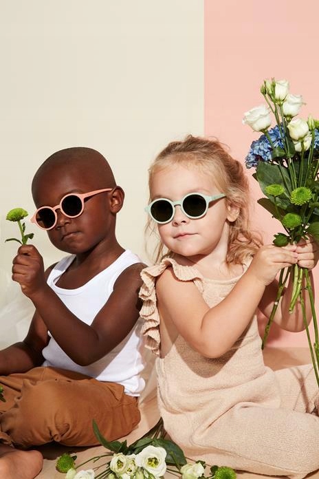 Izipizi - Okulary przeciwsłoneczne dla dzieci Sun K + (3-5lat) - Sky blue Marka Inna marka