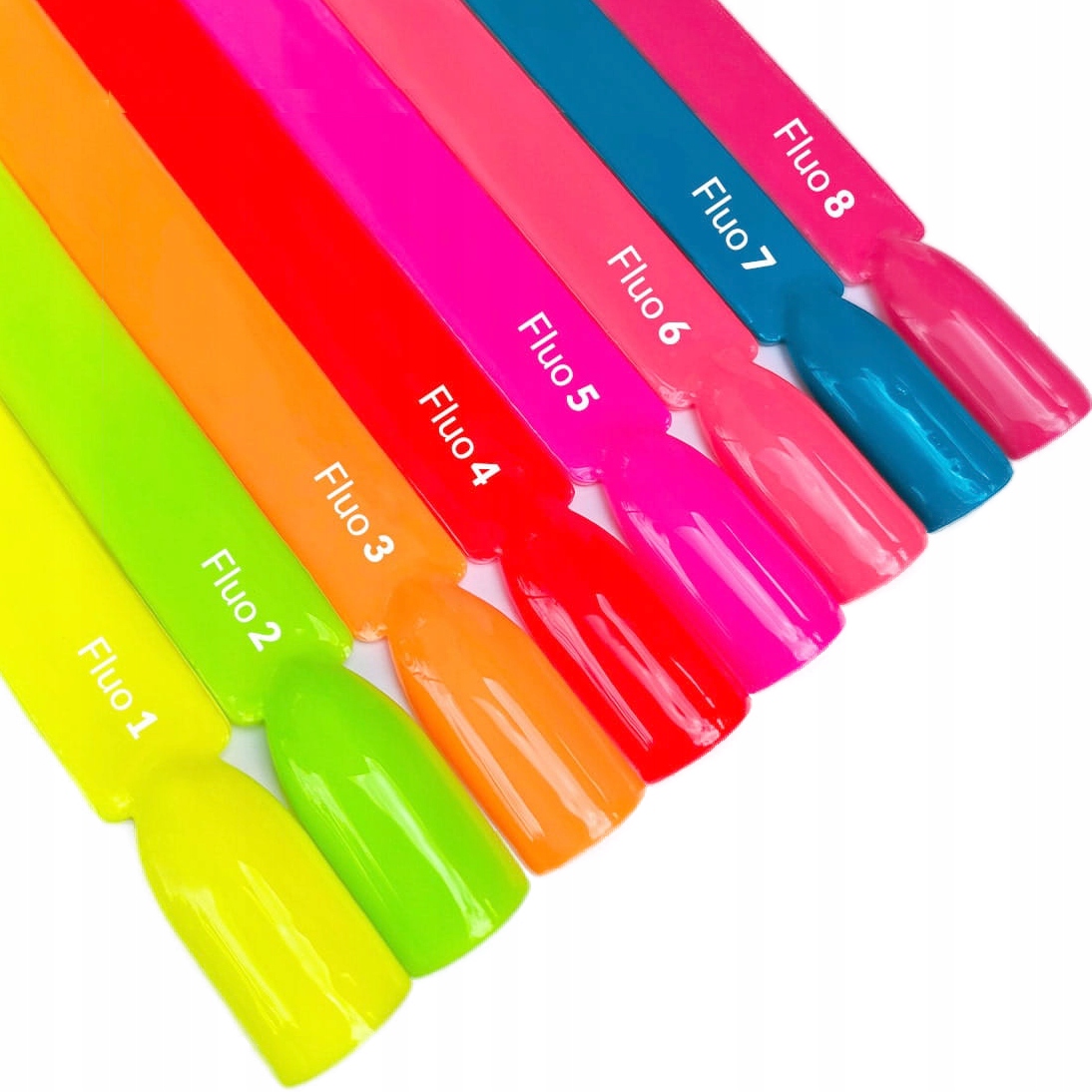 Claresa Fluo zestaw cała Kolekcja hybryd 8x