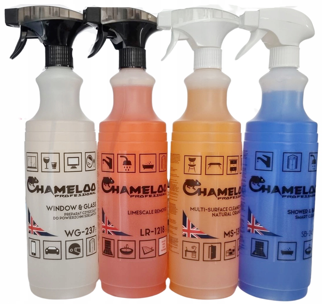 

Chameloo Professional Zestaw Chemii Czyszczącej 4L