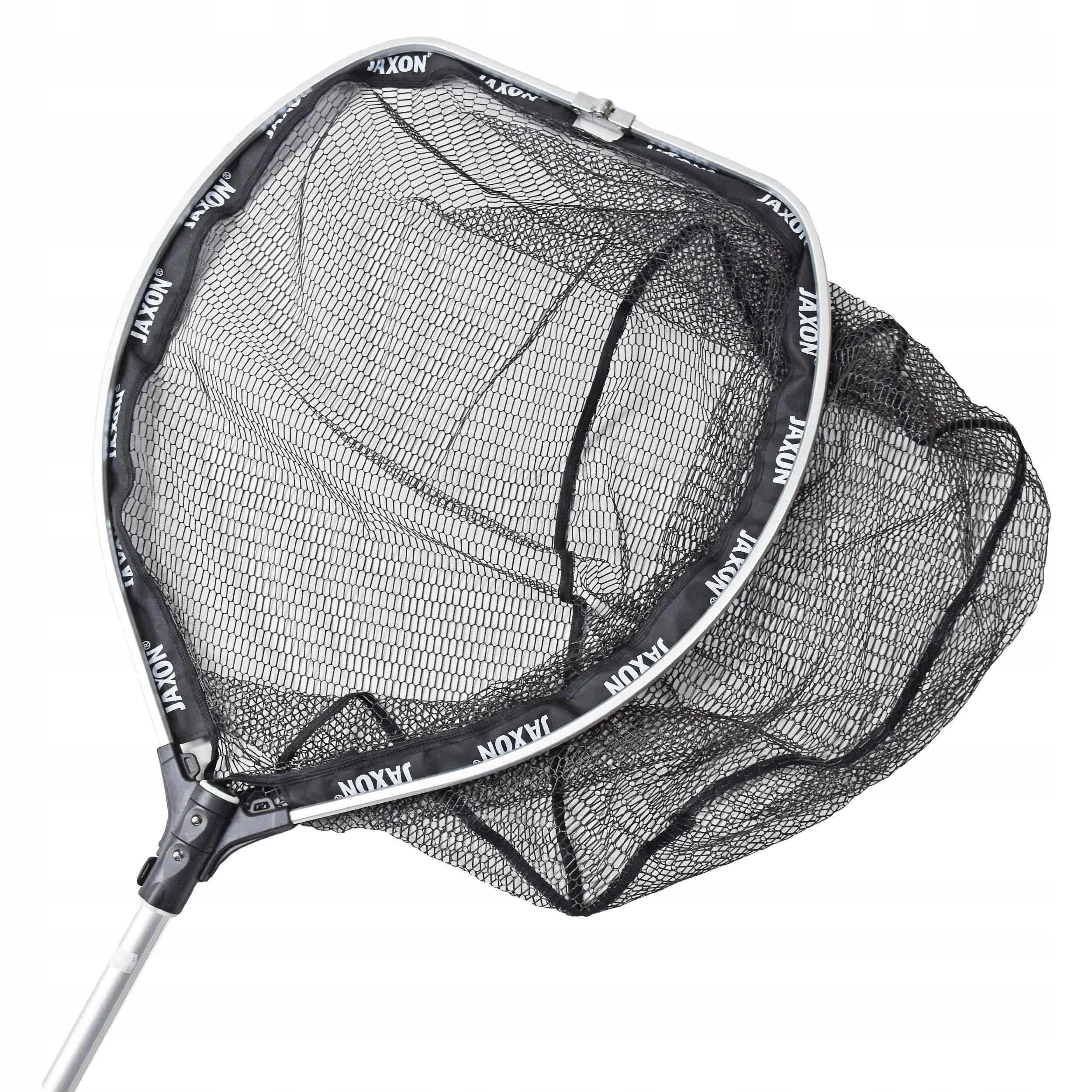 Podbierak wędkarski Jaxon składany AB150X 1.50m kosz 56x64cm wzmocniony