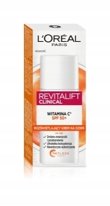 Revitalift Clinical Fluid na obličej 50 ml Vitamín C Spf 50+ Rozjasňující