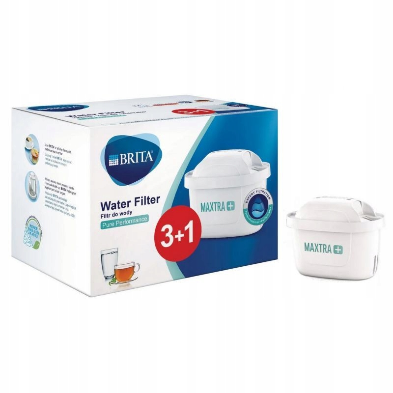 

Brita Maxtra Plus+ New Wkład Filtr Do Wody 3+1