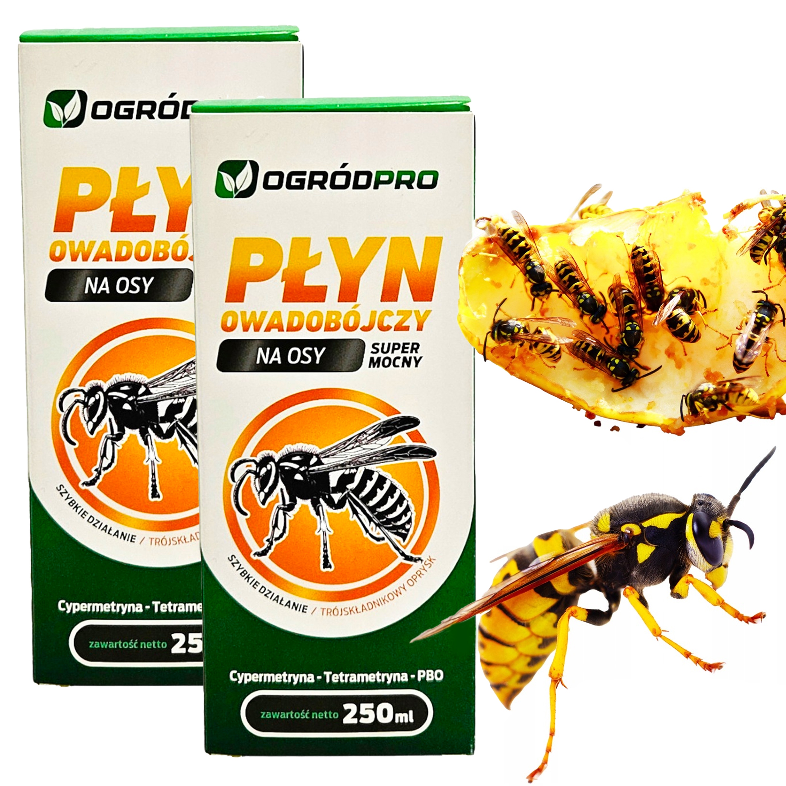 Ogródpro Mocny Trójskładnikowy Płyn Oprysk Na Osy I Owady 500ML